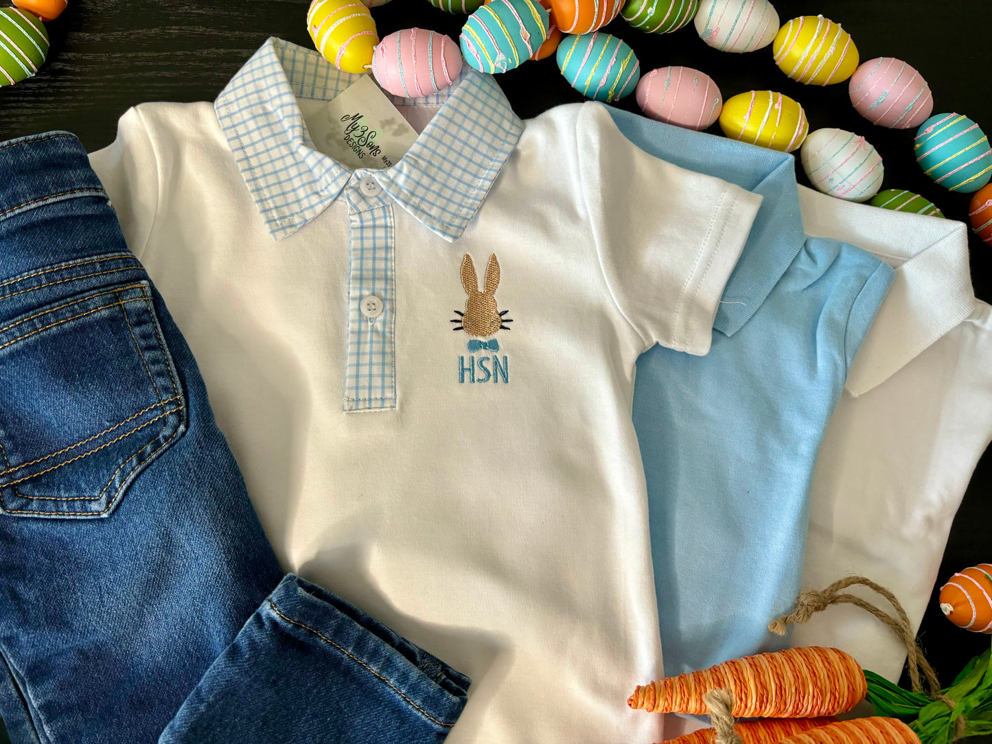 Easter Collared Peter Rabbit Shirt